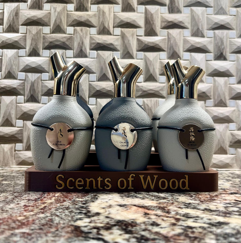 Scents of Wood 6 Bottle Holder
